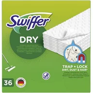 Inne artykuły do sprzątania - SWIFFER Ściereczki do mopa SWIFFER Traps & Locks 36 sztuk) - miniaturka - grafika 1
