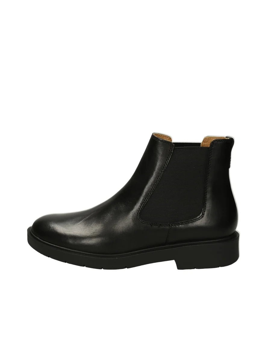 Geox Damskie sztyblety D Spherica Ec1 C, czarny, 39 EU