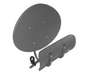 Anteny satelitarne - Maximum T-90 antena satelitarna 10,7 - 12,75 GHz Szary - miniaturka - grafika 1