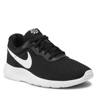 Buty NIKE - Tanjun DJ6258 003 Black/White/Barely Volt/Black - Baleriny - miniaturka - grafika 1