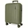 Movom Drewniana walizka kabinowa żółta 40 x 55 x 20 cm sztywne tworzywo ABS zamknięcie TSA 37L 2,82 kg 4 koła podwójne bagaż ręczny, Żółty, walizka kabinowa