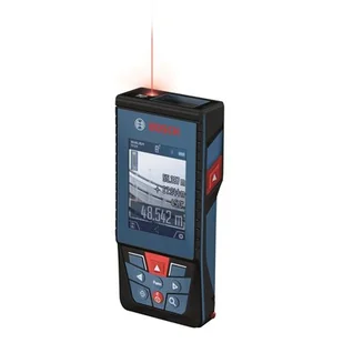 Bosch Professional GLM 100-25 C Professional, Dalmierz laserowy (wbudowana kamera, zasięg: do 100 m, wytrzymałość, IP54, 1,5 mm*, 3 baterie AA, opaska na rękę, pokrowiec), Niebieski 0601072Y00 - Dalmierze - miniaturka - grafika 1