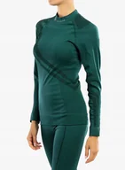 Bielizna sportowa damska - Bluza termiczna damska Brubeck Thermo Wool by Pustelnik - green - miniaturka - grafika 1