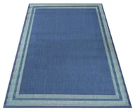 Dywany - Niebieski dywan sznurkowy jednostronny C7-W93 - miniaturka - grafika 1
