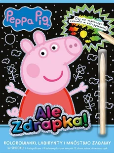 Peppa Pig Ale zdrapka! Nowa - Kolorowanki, wyklejanki - miniaturka - grafika 1
