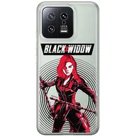 Etui i futerały do telefonów - ERT GROUP etui na telefon Xiaomi 13, case oryginalny i oficjalnie licencjonowany przez Marvel, wzór Black Widow 008, optymalnie dopasowane, plecki z TPU częściowo przeźroczyste - miniaturka - grafika 1