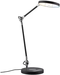 Paulmann - Numis Lampa Stołowa Czarna Paulmann - Lampy stojące - miniaturka - grafika 1