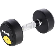 Hantle i ciężarki - HMS HG PRO 7 KG HANTLE GUMOWANE HMS - miniaturka - grafika 1