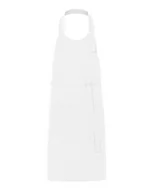 Odzież robocza - Fartuch gastronomiczny z regulacją biały - miniaturka - grafika 1