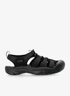 Sandały męskie - Sandały trekkingowe Keen Newport H2 - triple black - miniaturka - grafika 1