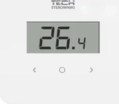 Sterowniki i przekaźniki - Tech Regulator pokojowy przewodowy R-12B do listwy L-X i L-12 dedykowany, biały STR12BWH - miniaturka - grafika 1