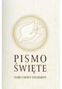 Biblia Poznańska Stary i Nowy Testament B6 biała - Religia i religioznawstwo - miniaturka - grafika 2