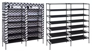 Gabi Szafa tekstylna na buty zebra ZEBRA - Szafy Gabi Szafa tekstylna na buty zebra ZEBRA - Szafy - miniaturka - grafika 1
