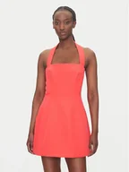 Sukienki - BARDOT Sukienka koktajlowa 59857DB Czerwony Slim Fit - miniaturka - grafika 1