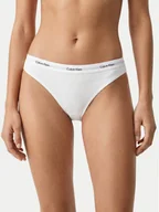 Majtki damskie - Calvin Klein Underwear Figi klasyczne LV00QD5358 Biały - miniaturka - grafika 1