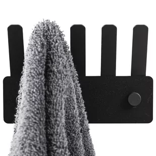 Metalowy Wieszak Łazienkowy Na Ręczniki Henry - Półki łazienkowe - miniaturka - grafika 1