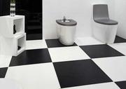 Płytki ceramiczne - Płytka Gresowa Black Pure 60x60x0,8 - miniaturka - grafika 1