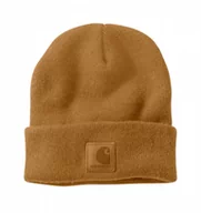 Czapki damskie - Czapka zimowa Carhartt Black Label Watch Hat 101070 Brown - miniaturka - grafika 1