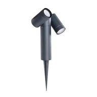 Lampy ogrodowe - Oprawa ogrodowa KANLUX Usti SP 2x7 GR - miniaturka - grafika 1