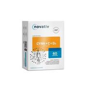 Nutrikosmetyki - MEDICINAE Novativ Cynk+C+D3 immuno, kaps., 60 szt - miniaturka - grafika 1