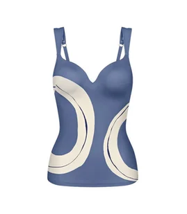 Koszulka biustonosz kąpielowy Triumph Summer Allure WP Tankini-44D - Stroje kąpielowe - miniaturka - grafika 1