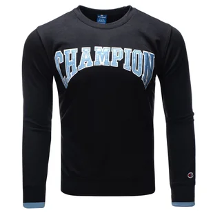 Champion bluza męska czarna klasyczna 215748-S21-KK001 XL - Bluzy męskie - miniaturka - grafika 1