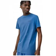 Koszulki męskie - 4F T-Shirt Koszulka Ttshm300 Niebieska L - miniaturka - grafika 1