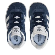 Buty dla dziewczynek - Sneakersy adidas Gazelle CF EL I IH0337 Granatowy - miniaturka - grafika 1
