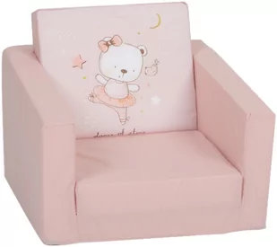 Delsit, Rozkładany fotel z pianki dla dziecka, Baletnica, DT5-22060 - Zestawy mebli dla dzieci - miniaturka - grafika 1