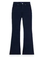 Spodenki damskie - Scotch & Soda Dżinsy - Flared fit - w kolorze granatowym - miniaturka - grafika 1