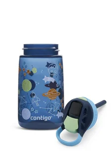 Butelka / bidon dla dzieci Contigo Easy Clean 420 ml - blueberry cosmos - Kuchnia turystyczne i akcesoria - miniaturka - grafika 5