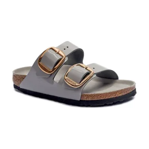 Birkenstock Skórzane klapki Arizona - Klapki i japonki damskie - miniaturka - grafika 1