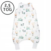 Śpiworki dla dzieci - Śpiworek z nogawkami 68-86 S Całoroczny WZORY! - miniaturka - grafika 1