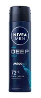 Dezodoranty i antyperspiranty dla kobiet - NIVEA Men Deep Beat Antyperspirant w Sprayu 150ml - miniaturka - grafika 1