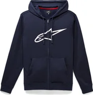 Bluzy męskie - Alpinestars Bluza z kapturem ALPINESTARS AGELESS II ZIP HOODIE, Nav/White Rozmiar: M - miniaturka - grafika 1