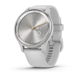 Garmin vivomove Trend LCD 40 mm Hybrydowy 254 x 346 px Ekran dotykowy Srebrny GPS - Smartwatch - miniaturka - grafika 1