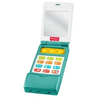 Zabawki kreatywne - Zabawka edukacyjna FISHER PRICE Ucz się i śmiej! Telefonik z klapką JMM32 - miniaturka - grafika 1