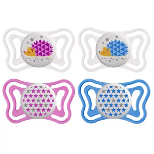 Chicco Smoczek do uspokajania PHYSIO Light Silikonowy 16-36 m+ 2 SZT - LUMI 23107273 - Smoczki uspokajające - miniaturka - grafika 1
