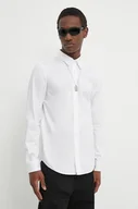 Koszule męskie - Diesel koszula S-BENNY-CL męska kolor biały slim z kołnierzykiem klasycznym A10617.0QFAV - miniaturka - grafika 1