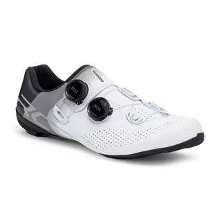 Buty rowerowe - Buty rowerowe męskie Shimano SH-RC702 białe ESHRC702MCW01S47000 42 EU - grafika 1