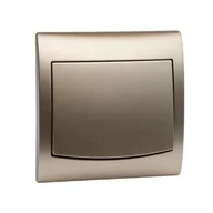 Wyłączniki światła i elektryczne - Łącznik pojedynczy ŁP-1V satyna vega - miniaturka - grafika 1