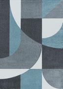 Dywany - Dywan EFOR 01 niebieski / szary / biały, 240x340 cm - miniaturka - grafika 1