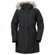 Kurtki damskie - Damska Kurtka ocieplana HELLY HANSEN W SENJA PARKA 53813_990 – Czarny - miniaturka - grafika 1