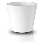 Donice - Ceramiczna Osłonka Na Doniczkę Biała Ozdoba 17Cm - miniaturka - grafika 1