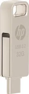 Pendrive - Pendrive HP HP 32GB x206c OTG Type-C Metal Flash Drive HPFD206C-32 - miniaturka - grafika 1