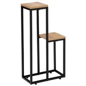 Kwietniki - Kwietnik LOFTINSPIRED Hazel Craft Czarno-brązowy - miniaturka - grafika 1