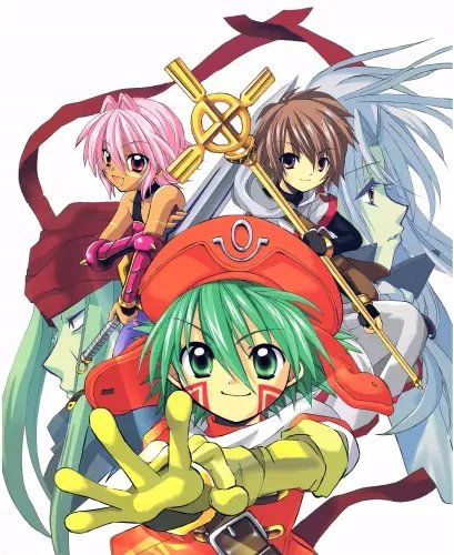 Plakat Anime Manga .hack dhs_020 A2 (custom)