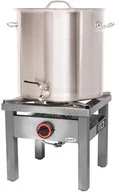 Piece, kotły  i płyty grzejne gastronomiczne - Taboret gazowy 7kw Egaz + garnek 70 l z kranem zestaw - miniaturka - grafika 1