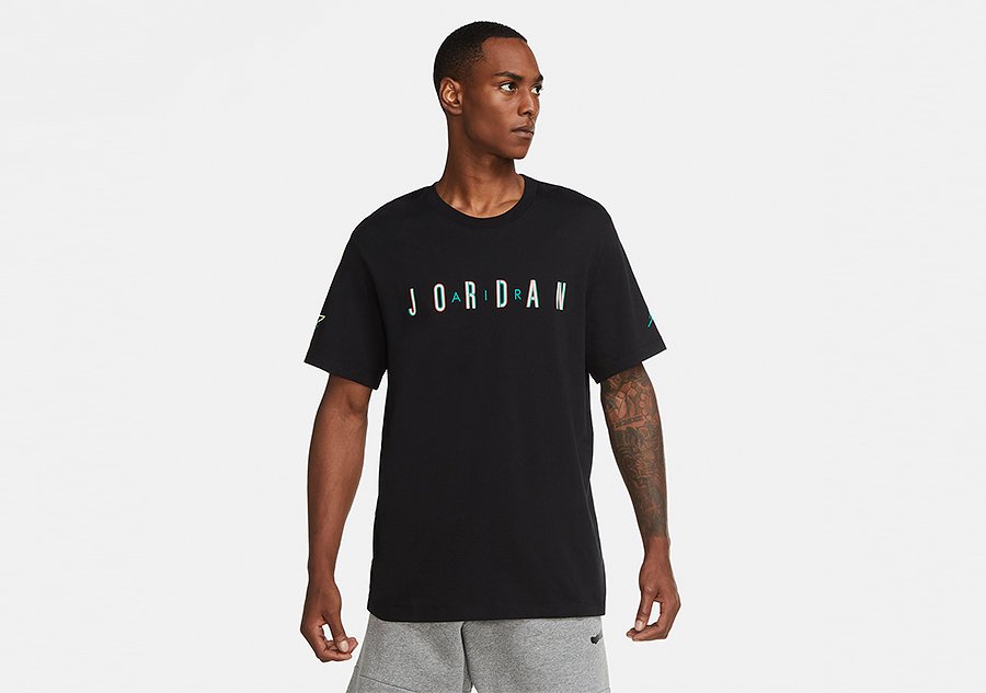 Nike Air Jordan Sport Dna Crew Tee Black