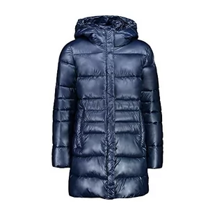 CMP Parka dla dziewczynek, błyszcząca, wodoodporna, Blue Ink, 98 - Kurtki i płaszcze dla dziewczynek - miniaturka - grafika 1